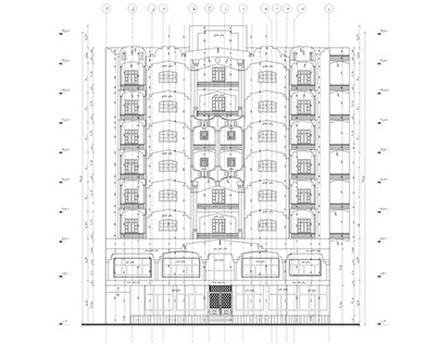 Residential building elevation design