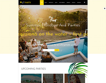 LT Party - Premium Private Joomla Party Template