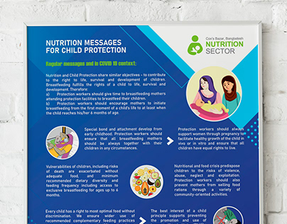 Nutrition Messages for Child Protection Poster