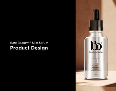 Bare Beauty+ Skin Serum - Product Design