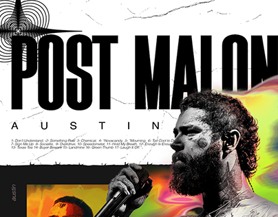 Post Malone "Austin" - Cover Art Concept