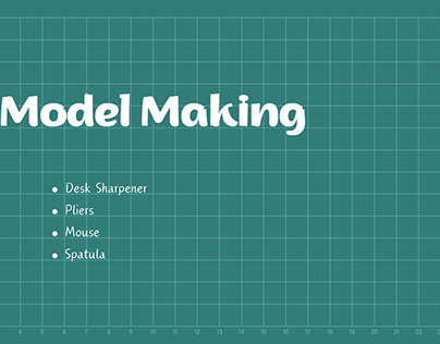 Product Design - Model Making