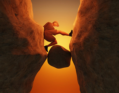 127 HOURS MOVIE POSTER BY BLENDER