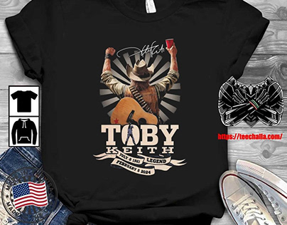 Original Toby Keith 1961-2024 Legend Signature Shirt