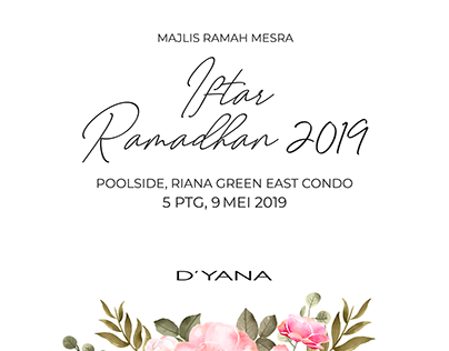 D'YANA : Iftar Ramadhan 2019