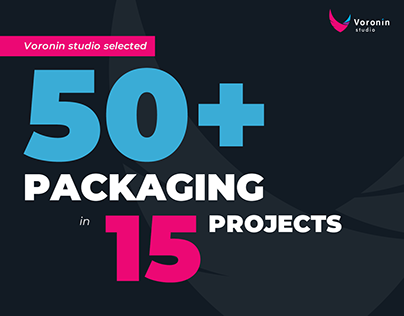 Packaging — 15 projects, 50+packaging of Voronin Studio