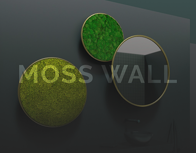 WEB DESIGN. MOSS WALL