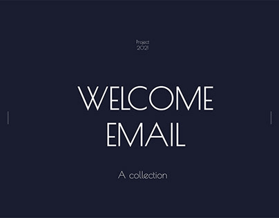 Welcome email html design