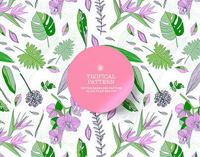 Tropical Vector Pattern