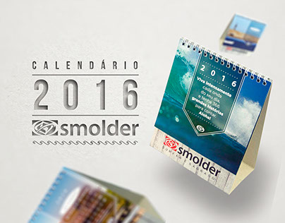 Calendário de Mesa 2016 - Smolder