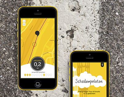 Schaduwpeloton — poetry app for Tour de France