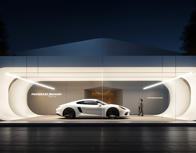 Porsche booth