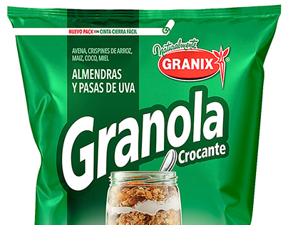 Granola crocante de Granix