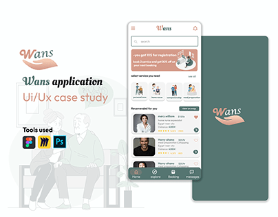 wans/ elderly care app/case study