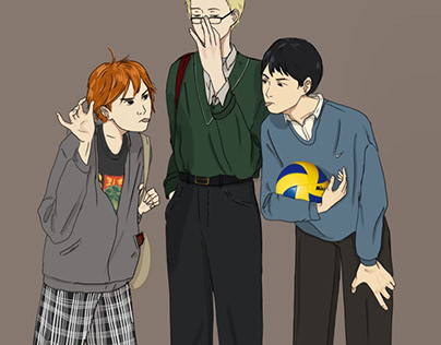 haikyu, art, fan art,