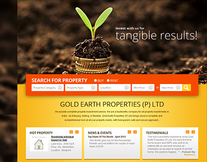 GOLD EARTH PROPERTIES