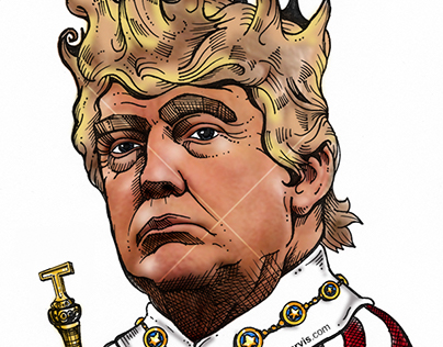 Donald Trump - Editorial Illustration