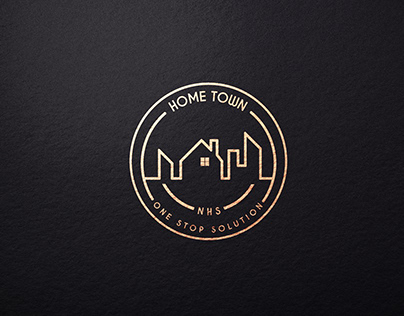 Home town logo and stationary project