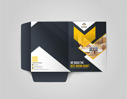 Mortgage Company Presentation Folder Design