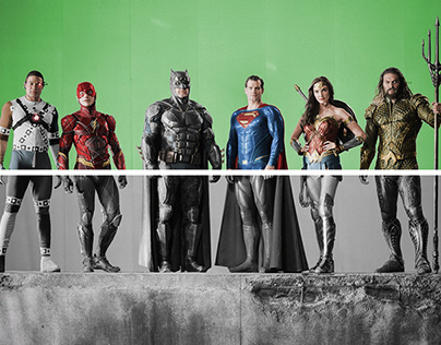 Justice League in Colors