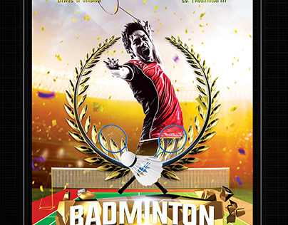 Badminton Poster