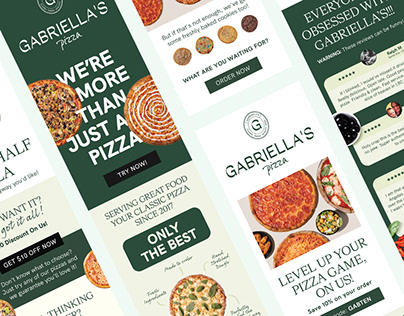 Gabriella's Pizza | Email Design