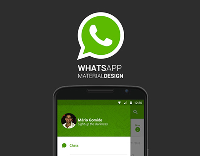 WhatsApp | Material Design Concept