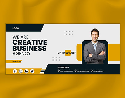 Corporate Business Facebook Cover Design