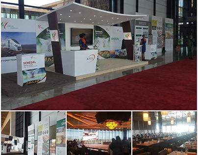 Exhibition booths design Dakar Senegal