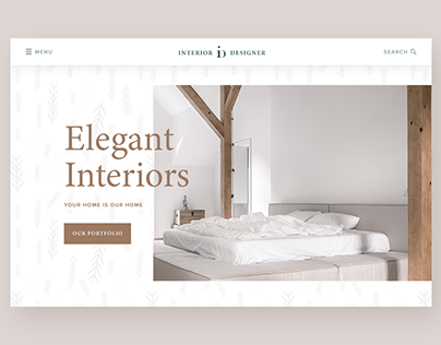 Interior Designer - Website Concept