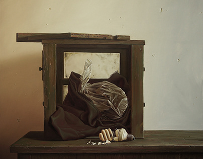 "Black still-life" 80х80 oil on canvas 2014