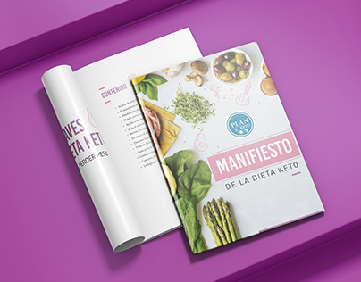Manifiesto Dieta Keto I Diseño editorial -