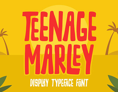 Teenage Marley - Display Typeface Font