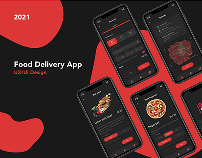 Food Delivery Mobile App | UX/UI