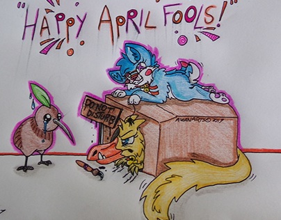 April Fools Day Illustration 2