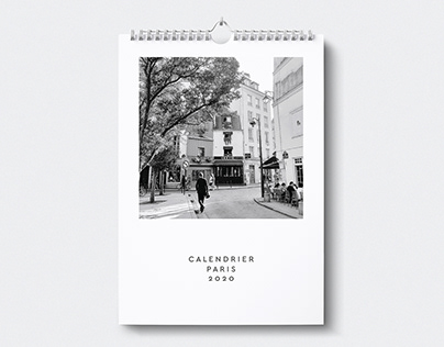 The Calendar with Paris's photos