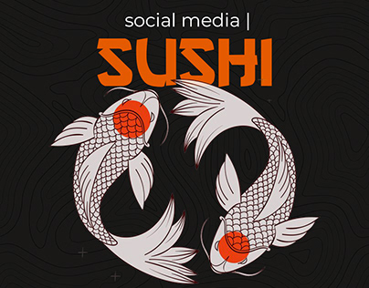Social media | sushi - restaurante japonês