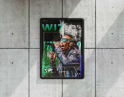 Wiz Khalifa Poster Mockup