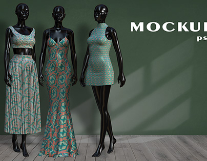 Clothing / Fashion / Dress Mockup