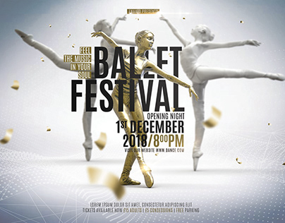 Ballet Festival Flyer