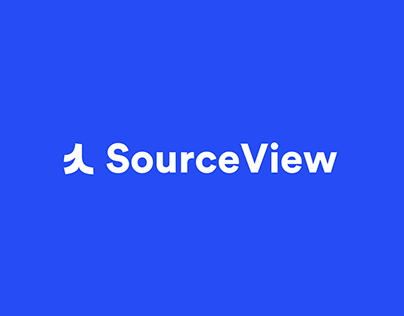 SourceView - Logo Design