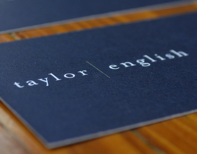Taylor English - Brand Development