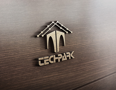Techpark logo design