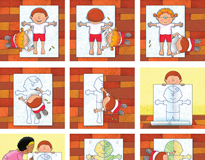 Illustrations for School Books - Various - Brasil