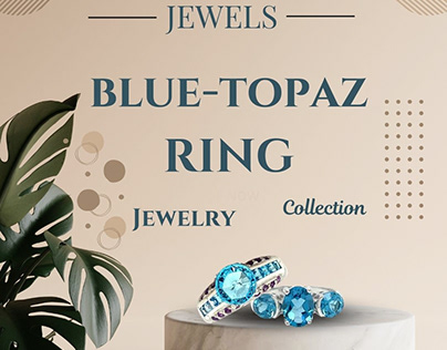 Thetimeless appeal of blue topaz rings shines brightly.