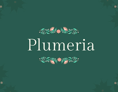 Plumeria - close set rings