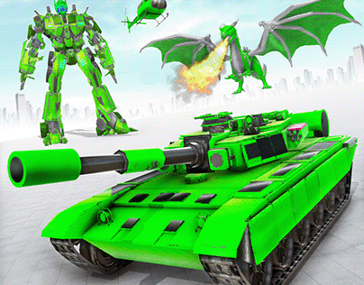 Tank Robot Transform Wars