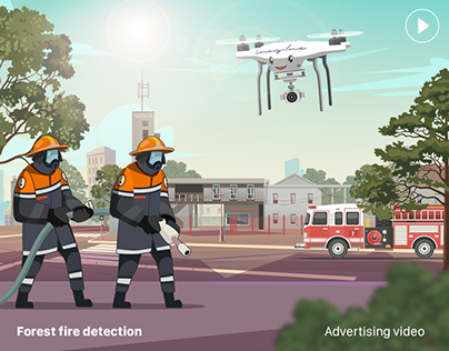 Détection des feux de forêts - Drone autonome