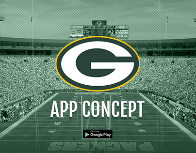 Green Bay Packers Android App Concept - NFL