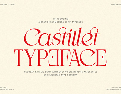 Project thumbnail - Castillet - Elegant Serif Typeface